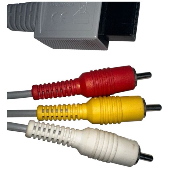 Nintendo Wii Replacement AV Cable Composite Video Audio Cord - Picture 16 of 16